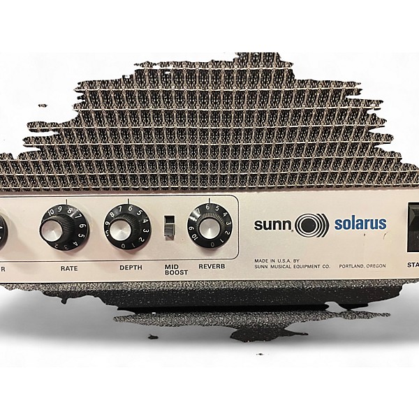 Vintage 1970s Sunn Solarus Stack Tube Guitar Amp Head