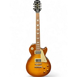 Used Epiphone Les Paul Standard Pro Sunrise Tea Burst Solid Body Electric Guitar