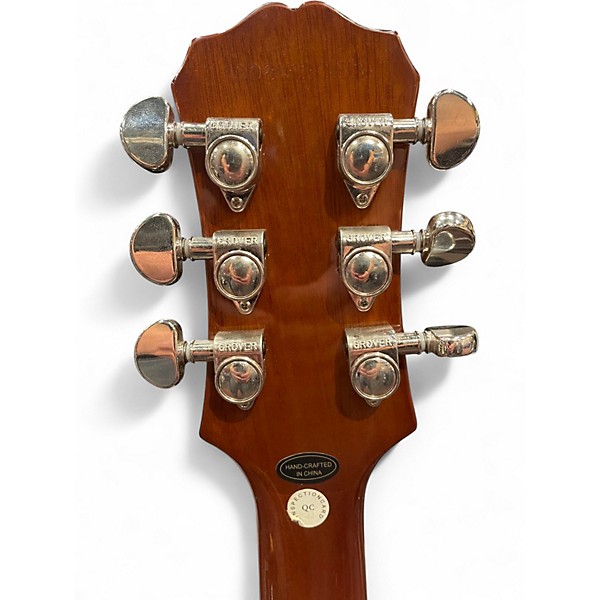 Used Epiphone Les Paul Standard Pro Sunrise Tea Burst Solid Body Electric Guitar