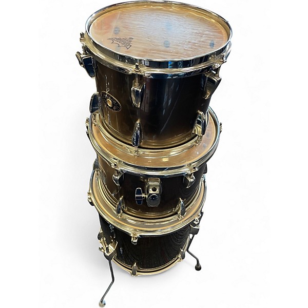 Used TAMA 4 Piece Imperialstar Pewter Drum Kit