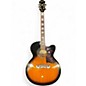 Used Epiphone EJ200CE Vintage Sunburst Acoustic Electric Guitar thumbnail