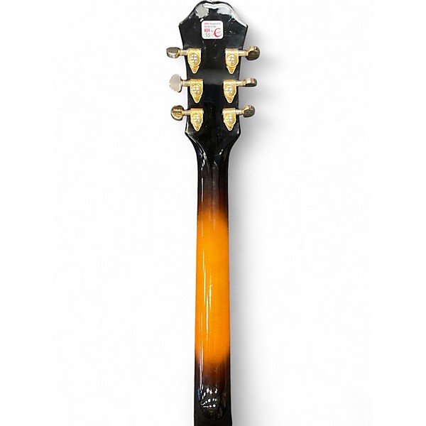 Used Epiphone EJ200CE Vintage Sunburst Acoustic Electric Guitar