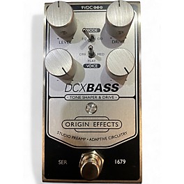 Used Origin Effects DCXBASS OVERDRIVE AND EQ Bass Effect Pedal