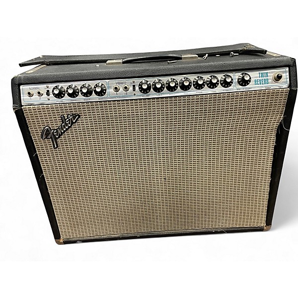 Vintage 1979 Fender Twin Reverb 2x12 Tube Guitar Combo Amp