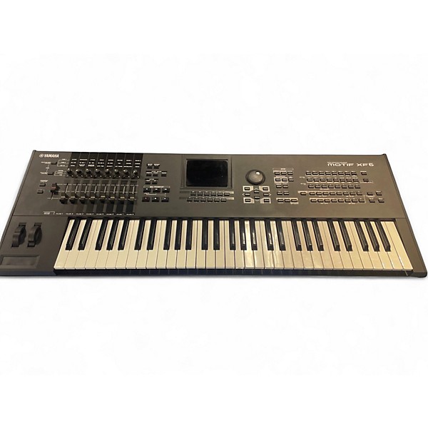 Used 2010 Yamaha Motif XF6 61 Key Keyboard Workstation