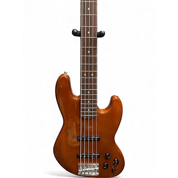Used Fender Deluxe Active Jazz Bass V 5 String Okoume Electric Bass Guitar