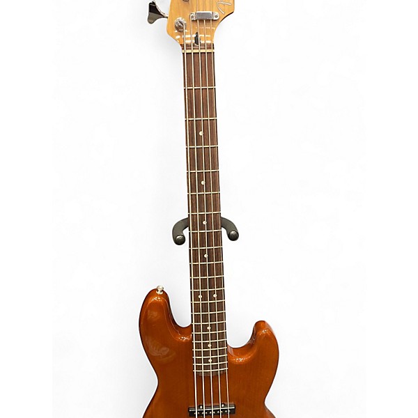 Used Fender Deluxe Active Jazz Bass V 5 String Okoume Electric Bass Guitar