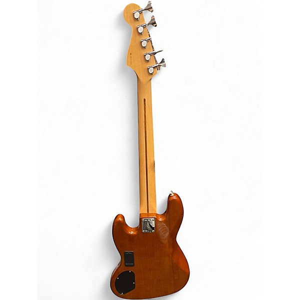 Used Fender Deluxe Active Jazz Bass V 5 String Okoume Electric Bass Guitar