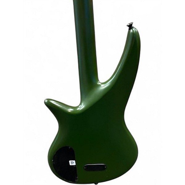 Used Jackson X Series Spectra IV Army Green Electric Bass Guitar