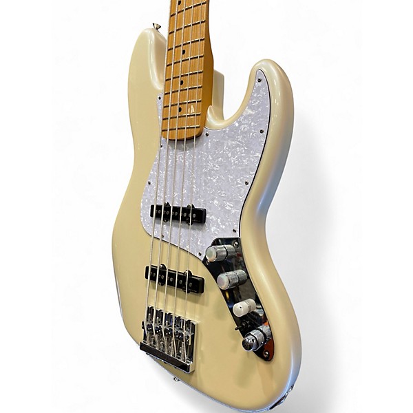 Used Fender PLAYER II MODIFIED ACTIVE JAZZ BASS OLYMPIC PEARL Electric Bass Guitar