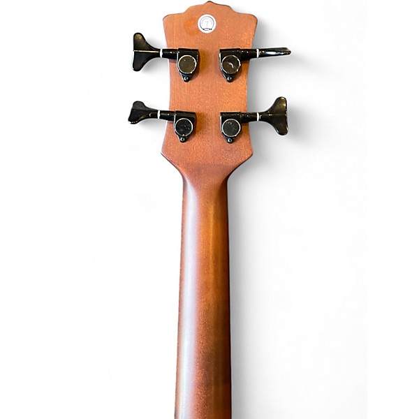 Used Luna LAB 30 TRIBAL Natural Acoustic Bass Guitar
