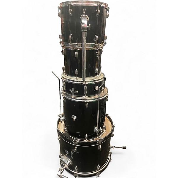 Used CB Percussion 5 Piece SP SERIES Black Drum Kit