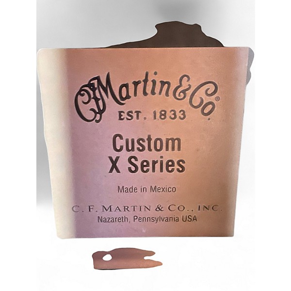 Used Martin CUSTOM X SERIES Natural Acoustic Guitar