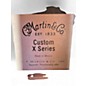 Used Martin CUSTOM X SERIES Natural Acoustic Guitar