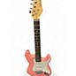 Used Stagg strat Pink Solid Body Electric Guitar