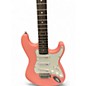 Used Stagg strat Pink Solid Body Electric Guitar