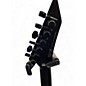 Used ESP LTD Arrow Black Metal Black Solid Body Electric Guitar