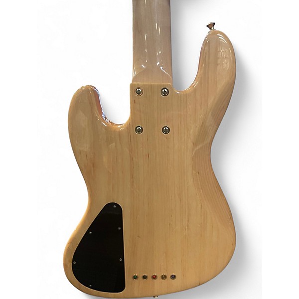 Used Bass Mods 5 String J Bass Natural Electric Bass Guitar