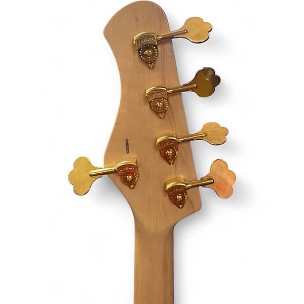 Used Bass Mods 5 String J Bass Natural Electric Bass Guitar