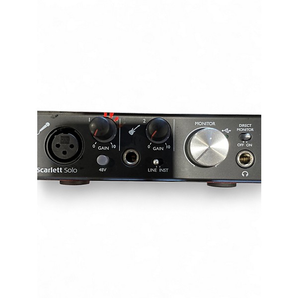 Used Focusrite Scarlett Solo Gen 2 Audio Interface