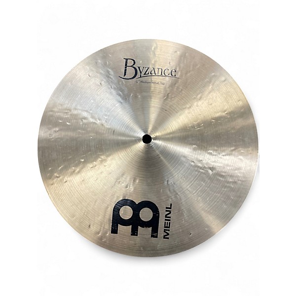 Used MEINL 12in Byzance Medium Hi Hat Pair Cymbal