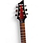 Used Schecter Guitar Research Demon 6 Crimson Red Burst Solid Body Electric Guitar
