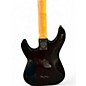 Used Schecter Guitar Research Demon 6 Crimson Red Burst Solid Body Electric Guitar