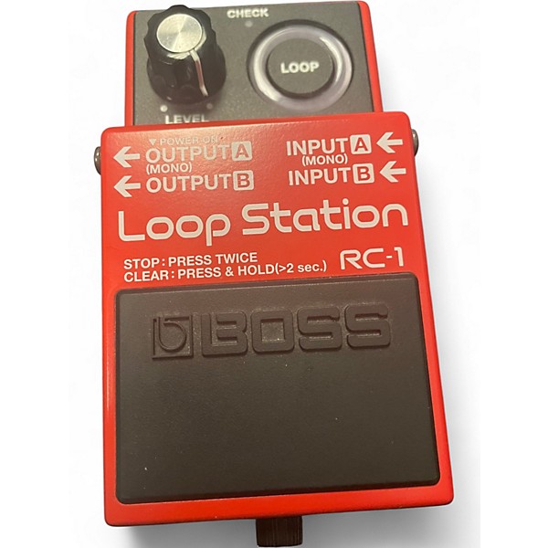 Used BOSS RC1 Loop Station Pedal