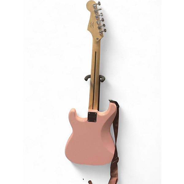 Used Squier sonic stratocaster Shell Pink Solid Body Electric Guitar