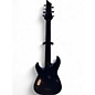 Used Schecter Guitar Research Blackjack C7 Black Solid Body Electric Guitar