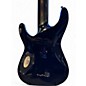 Used Schecter Guitar Research Blackjack C7 Black Solid Body Electric Guitar