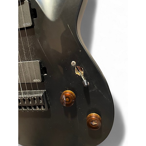 Used Solar Guitars A6.2 Flat Black Solid Body Electric Guitar