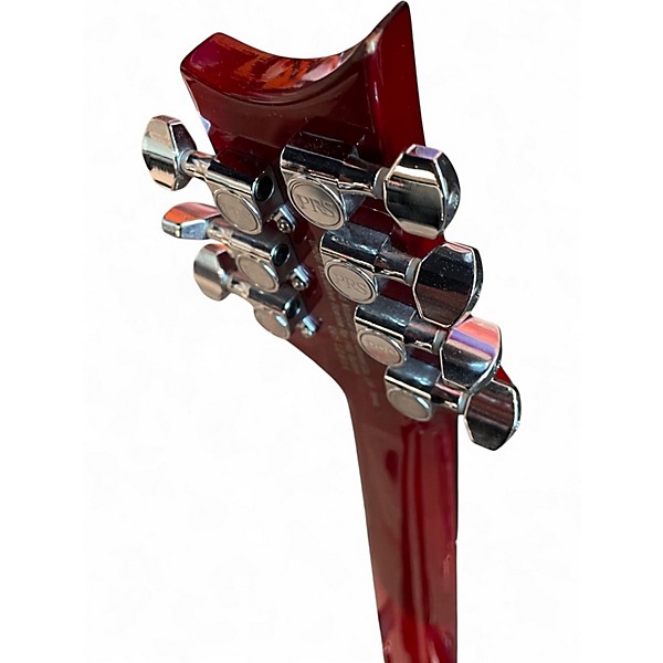 Used PRS SVN SE Crimson Red Trans Solid Body Electric Guitar