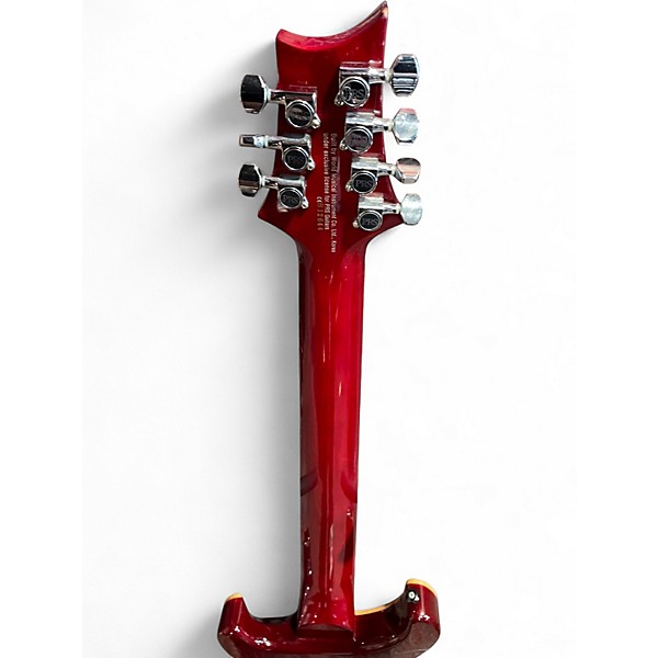 Used PRS SVN SE Crimson Red Trans Solid Body Electric Guitar