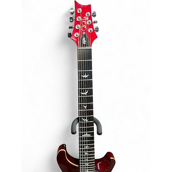 Used PRS SVN SE Crimson Red Trans Solid Body Electric Guitar