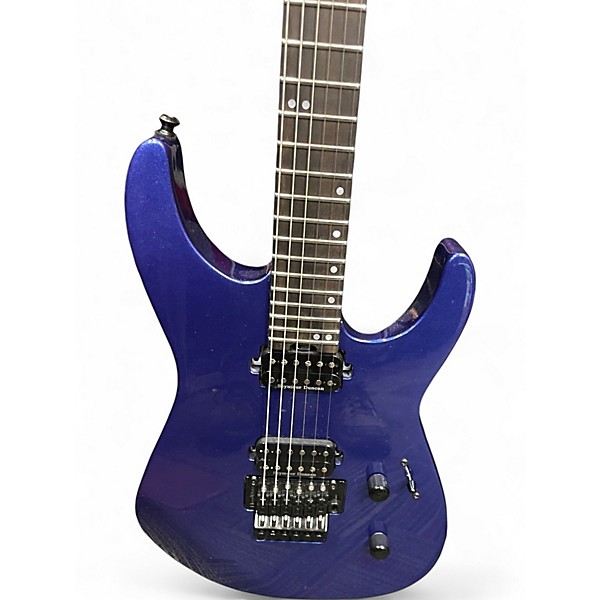 Used Jackson American Virtuoso blue Solid Body Electric Guitar