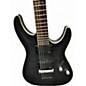 Used Schecter Guitar Research C1 Platinum Trans Black Solid Body Electric Guitar