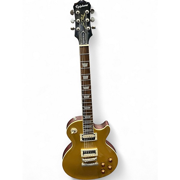 Used Epiphone Les Paul Traditional PRO III Gold Solid Body Electric Guitar