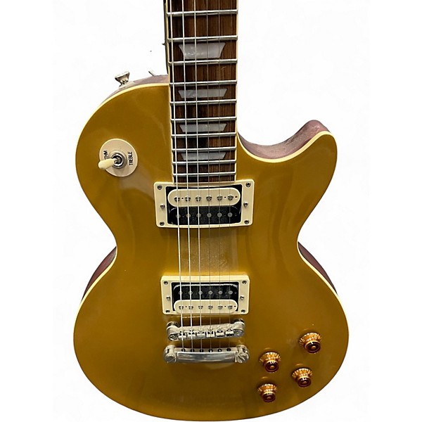 Used Epiphone Les Paul Traditional PRO III Gold Solid Body Electric Guitar