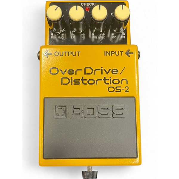 Used BOSS OS2 Overdrive Distortion Effect Pedal