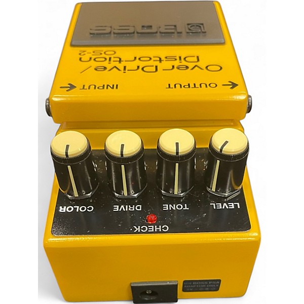 Used BOSS OS2 Overdrive Distortion Effect Pedal