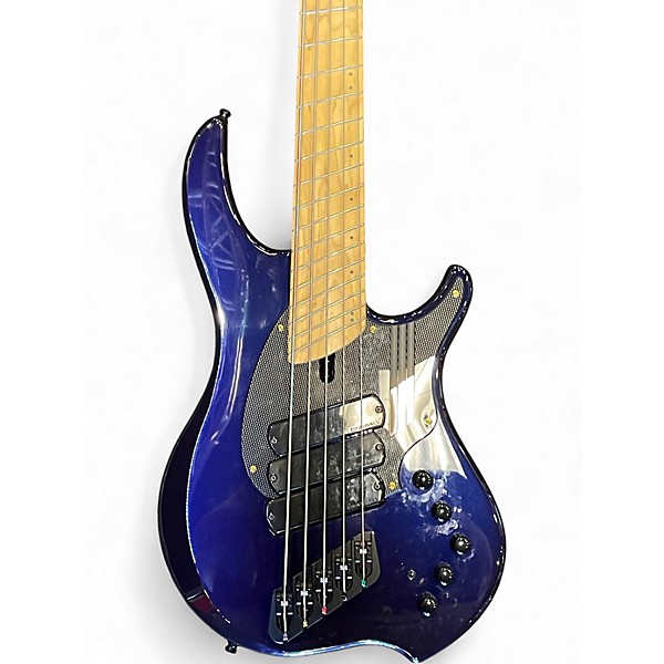Used Dingwall NG3 Combustion 5 Metallic Purple Electric Bass Guitar