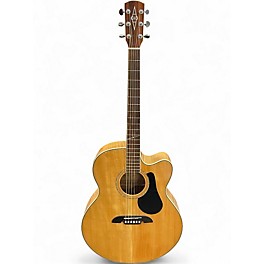 Used Alvarez AJ60SC NAT Natural Acoustic Electric Guitar