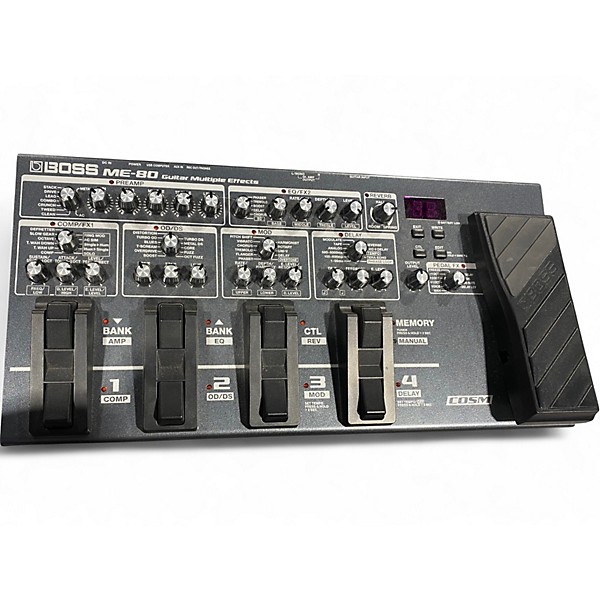 Used BOSS ME80 Guitar Multi Effect Processor