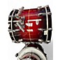 Used Pearl 4 Piece Professional Series Maple Redburst Stripe Drum Kit