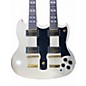 Used Brandon's Custom Shop DOUBLE NECK 12/6 WHITE Solid Body Electric Guitar