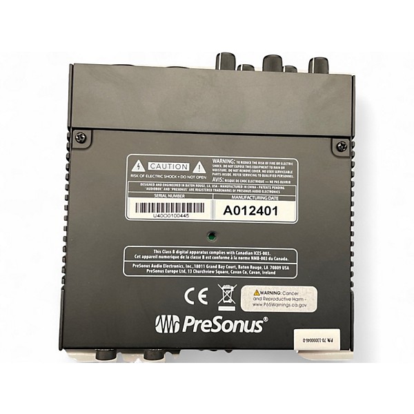 Used PreSonus Audio Box USB 96 Audio Interface