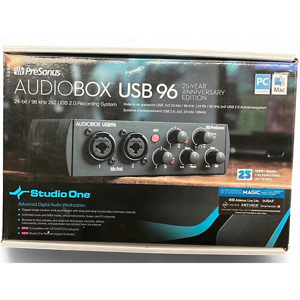 Used PreSonus Audio Box USB 96 Audio Interface