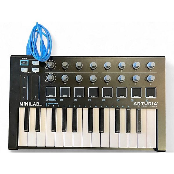 Used Arturia Minilab MKII MIDI Controller