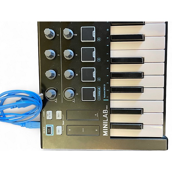 Used Arturia Minilab MKII MIDI Controller